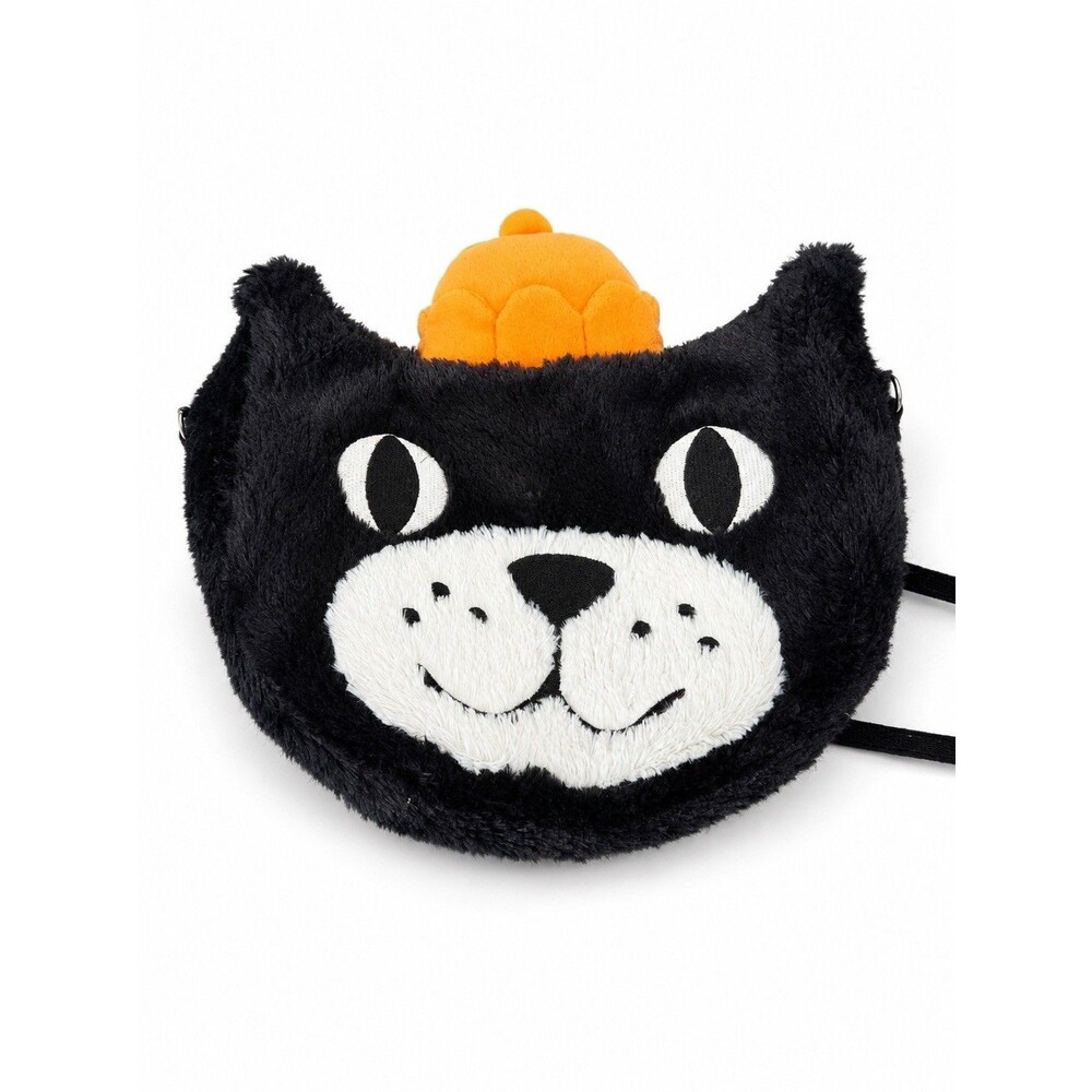 Jellycat Jack Black Cat Purse Crossbody Bag 25th Anniversary Edition Authentic